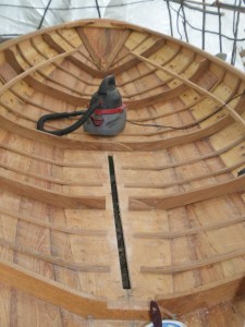 risers, ribs and centerboard slot