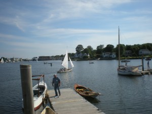 sailing at Mystic